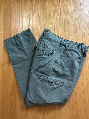 Dockers Olive Green Cargo Pants for Men, 32x32